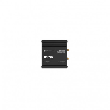 Teltonika tööstuslik 4G IoT-lüüs TRB246 10/100Mbit/s, meshi tugi puudub, MU-MiMO puudub, 4G