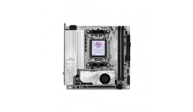 MSI MPG B850I EDGE TI WIFI emaplaat AMD B850 protsessoripere AM5 protsessoripesa DDR5 toetatud kõvak