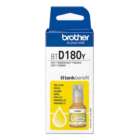 Brother BTD180Y | Ink refill | Yellow