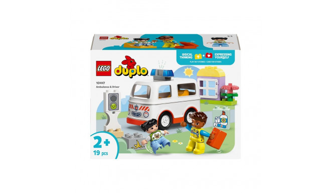 TOY CONST LEGO AMBULANCE AND DRIVER10447