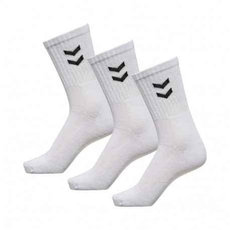 Skarpety Hummel Crew Socks Basic 3-pack białe 022030-9001 36-40