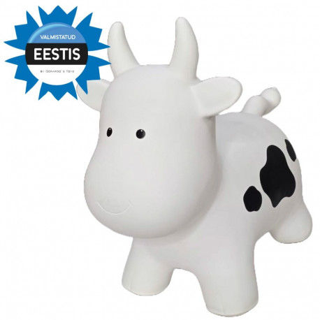 Gerardo's Toys Jumpy hüppeloom Lehm pakendis, valge