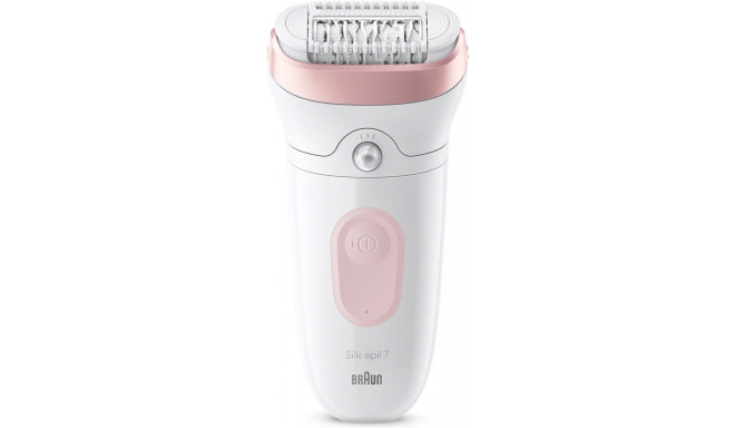 Braun epilaator Silk-epil 7 7-000, roosa/valge