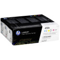 HP tooner CF 252 XM C/M/Y No. 410 X