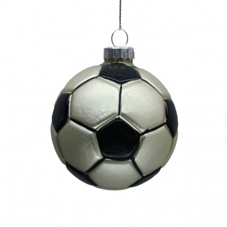 Jõuluehe JOY FOOTBALL D7.5cm, klaas