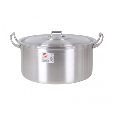 Casserole with lid Aluminium 41 x 33 x 19 cm (3 Units)