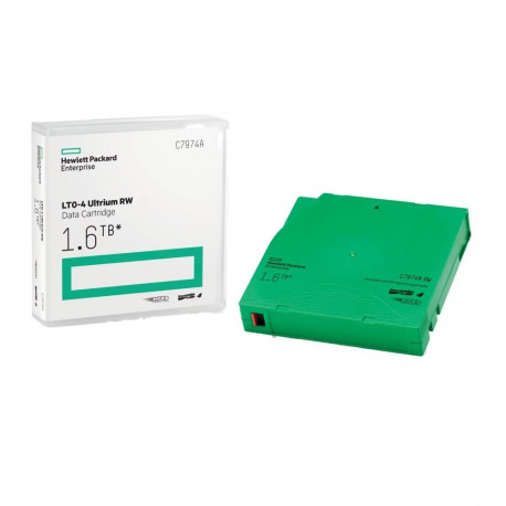 HPE andmekassett LTO4 Ultrium 1.6TB 800GB 0.496" (1.26cm)