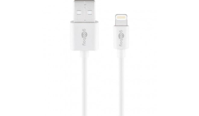 Goobay Lightning USB Charging and Sync Cable, 2 m