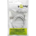 Goobay Lightning USB Charging and Sync Cable, 2 m