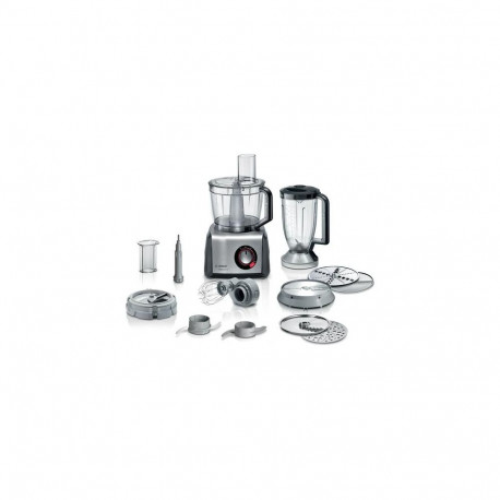 Bosch MC812M865 food processor 1250 W 3.9 L Black, Stainless steel