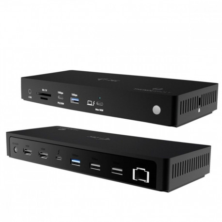 i-tec Thunderbolt4 Trip le Dis. Dock. Station P