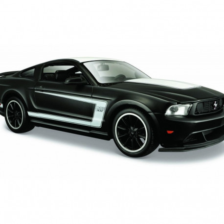 Composite model Ford Mustang Boss 302 black