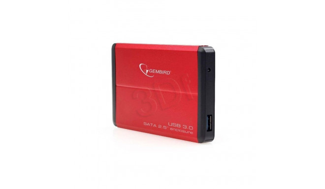 Gembird 2.5" SATA - USB 3.0 punane (EE2-U3S-2-R)