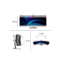 PHILIPS 49B2U6900CH/00 48.8inch 5120x1440 VA Curved 1800R H/A 130mm SUPERWIDE USB-C 75Hz DP 2xHDMI U
