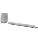 Sharp HT-SBW55121(SL) Q 5.1.2 Dolby Atmos/ DTS:X Soundbar with Wireless Subwoofer, Silver |