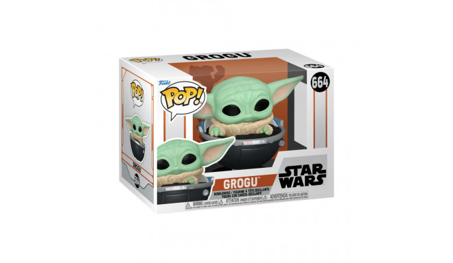 FUNKO POP! Vinyl Figure: The Mandalorian - Grogu in a pram