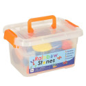 Creative pebbles värviline montessori puzzle