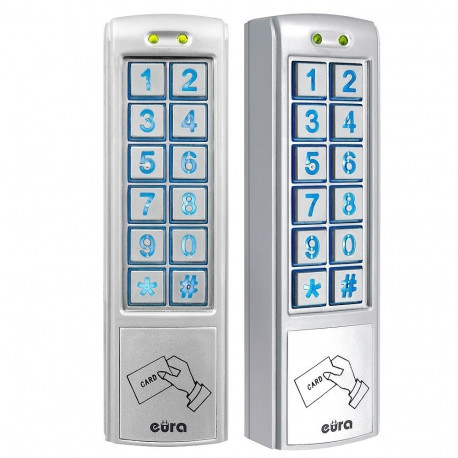 kombinatsioonlukk "EURA" AC-30C7 (2 väljapääsu, pealispinnale paigaldatav, lähikaardiga)