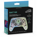 Speedlink juhtmevaba mängupult Rait NX RGB PC/ Android/Switch OLED/Lite, läbipaistev (SL-650115-CR)