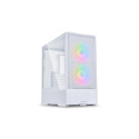 CaseLIAN LILANCOOL 207 valge läbipaistva paneeliga midi-tower korpus G99.LAN207RW.00