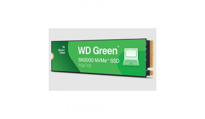WD Green SN3000 1TB M.2 2280 PCI-E x4 Gen4 NVMe SSD (WDS100T4G0E)