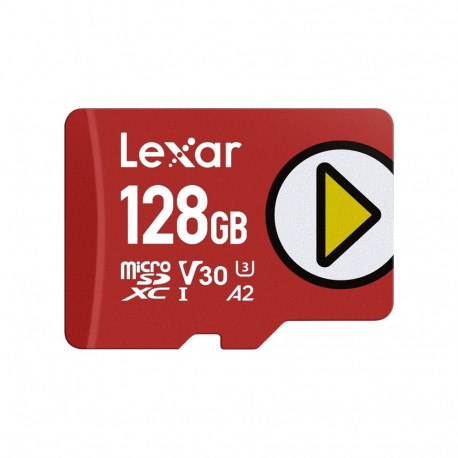 Lexar PLAY | 128 GB | microSDXC | Flash memory class 10