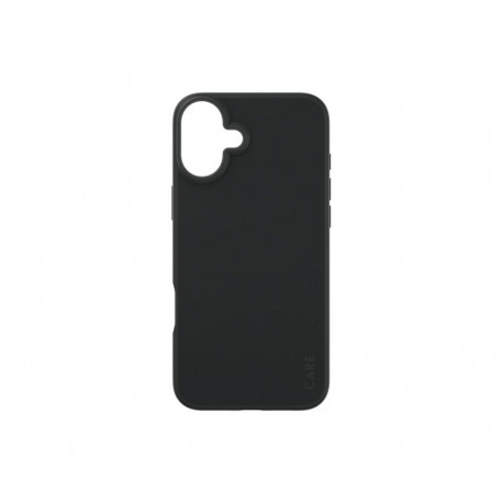 CARE by PanzerGlass Case Fashion | Back protection | Apple | iPhone 16 Plus | Recycled plastic | Bla