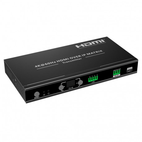 PremiumCord 4K HDMI over IP Matrix transmitter for matrix connection of multiple transmitters to mul