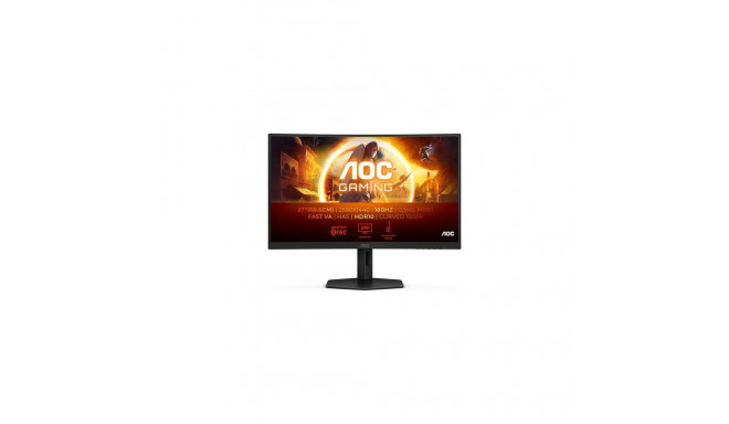 AOC G4 CQ27G4X computer monitor 68.6 cm (27&quot;) 2560 x 1440 pixels Quad HD LCD Black