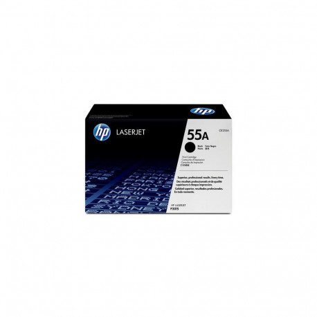 HP 55A Black Original LaserJet Toner Cartridge