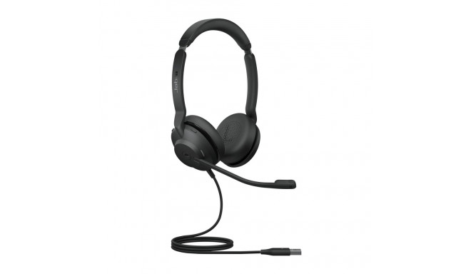 Jabra Evolve2 30 SE MS Stereo Wired Headset, USB-A, Black