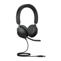 Jabra Evolve2 40 SE MS Stereo, USB-A, No Stand