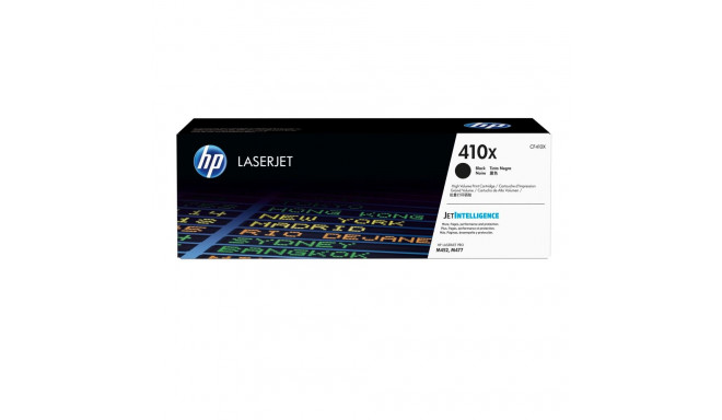 HP 410X High Capacity Black Lase Toner Cartridge, 6500 pages, for HP LaserJet Pro M452, LaserJet Pro