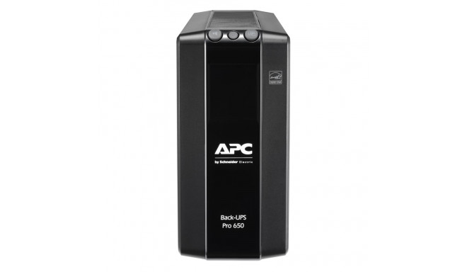Back UPS Pro BR 650VA, 6 Outlets, AVR, LCD Interface