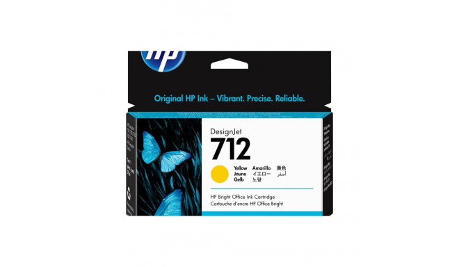 HP 712 29-ml kollane DesignJet tindikassett