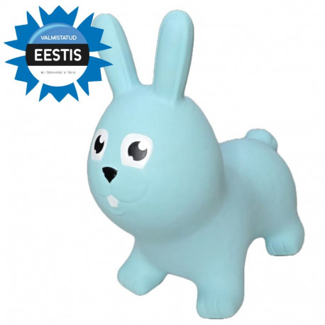 Gerardo's Toys Jumpy hüppeloom Jänes pakendis, sinine
