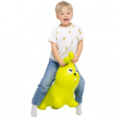 Gerardo's Toys Jumpy hüppeloom Jänes pakendis, roheline