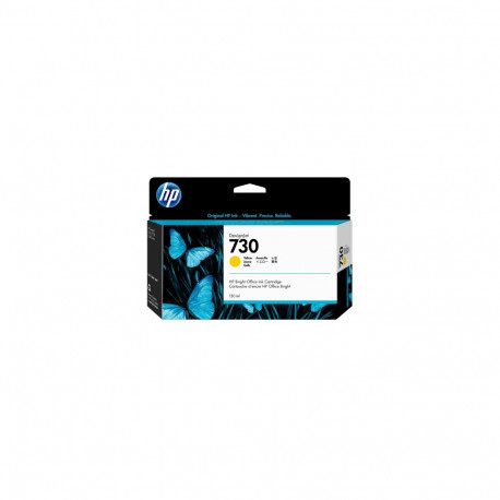 HP 730 (P2V64A) Ink Cartridge, Yellow