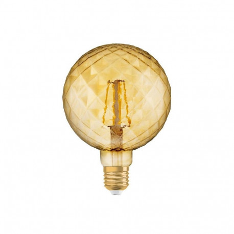 LED pirn E27 männikäbi FIL 4W/824 kuldne