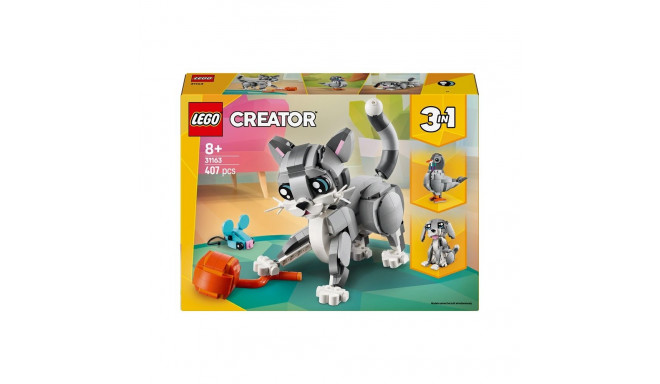 Mängukonstruktor LEGO Mänguline Kass 31163