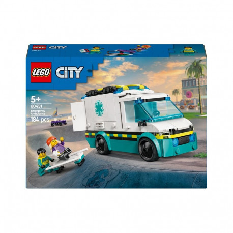 TOY CONSTRUCT kiirabi 60451