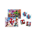 PUZZLE/GAME 4IN1 SPIDEY 18295