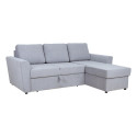 Corner sofa bed INGA grey