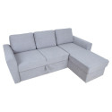 Corner sofa bed INGA grey