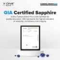 X-ONE Sapphire Camera Armor Pro - for iPhone 16e - silver