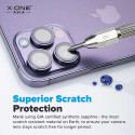 X-ONE Sapphire Camera Armor Pro - for iPhone 16e - silver
