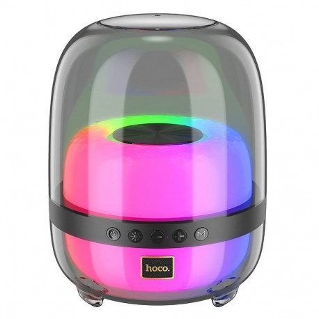 Bluetooth speaker LED 10W 5h Hoco BS58 black