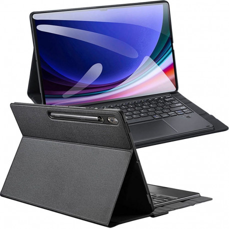 DUX DUCIS case DK foldable with Wireless Keyboard with backlight for SAMSUNG Tab S10 Ultra/S9 Ultra/