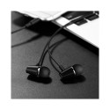 HOCO wire earphones Jack 3,5 mm with microphone M34 black