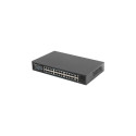 Lanberg Switch 24X 100MB DSP+/2X Combo rack 19" 250W